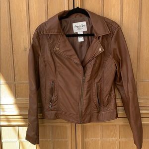 Adorable Faux leather jacket